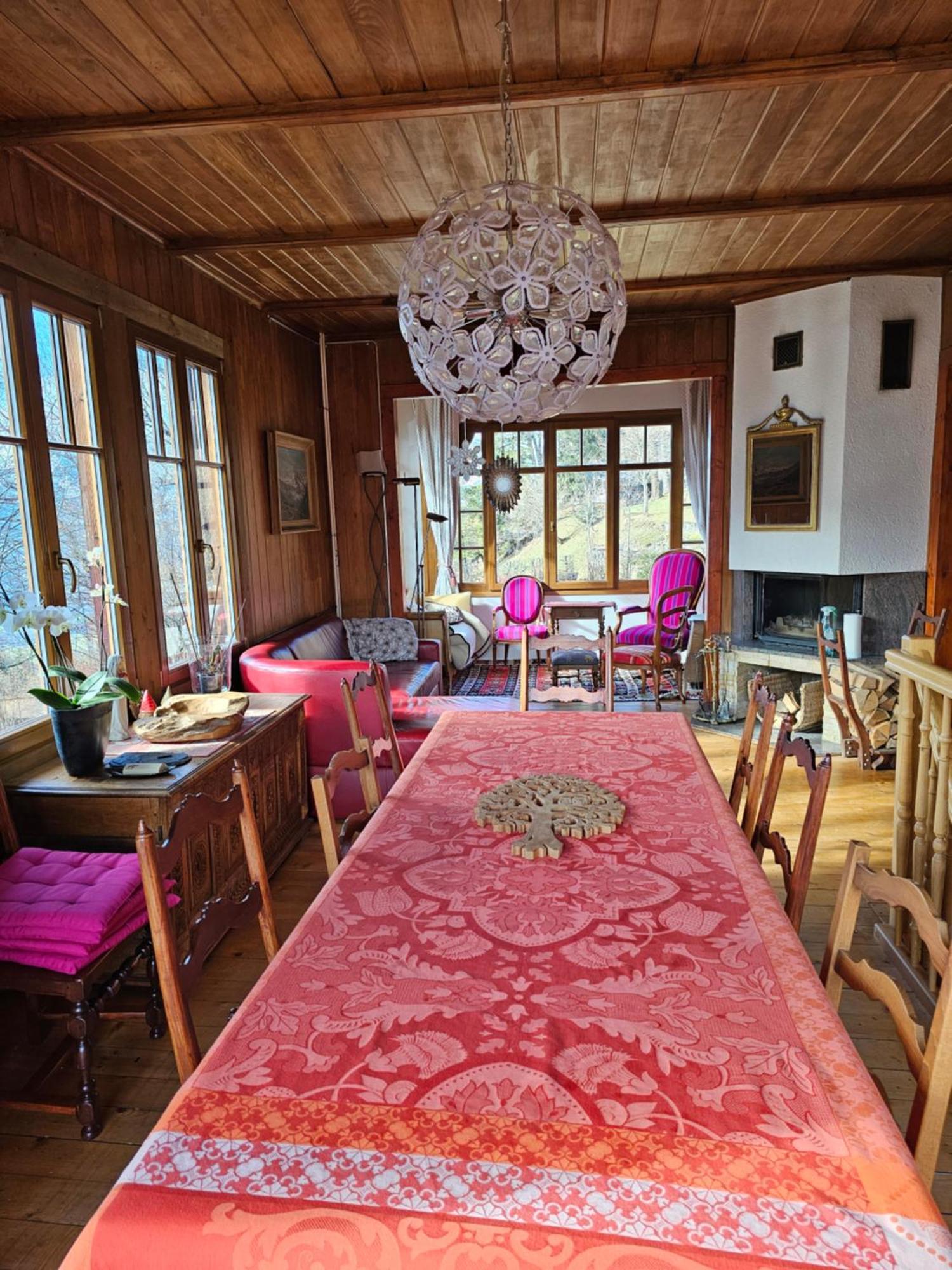Magnifique Chalet Valerie 5 Chambres A Coucher & Vue Unique Gryon Exterior photo